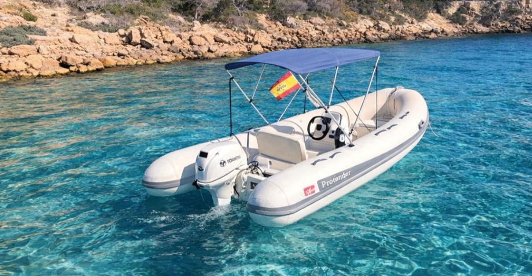 No Licence Boat 5 People Ibiza